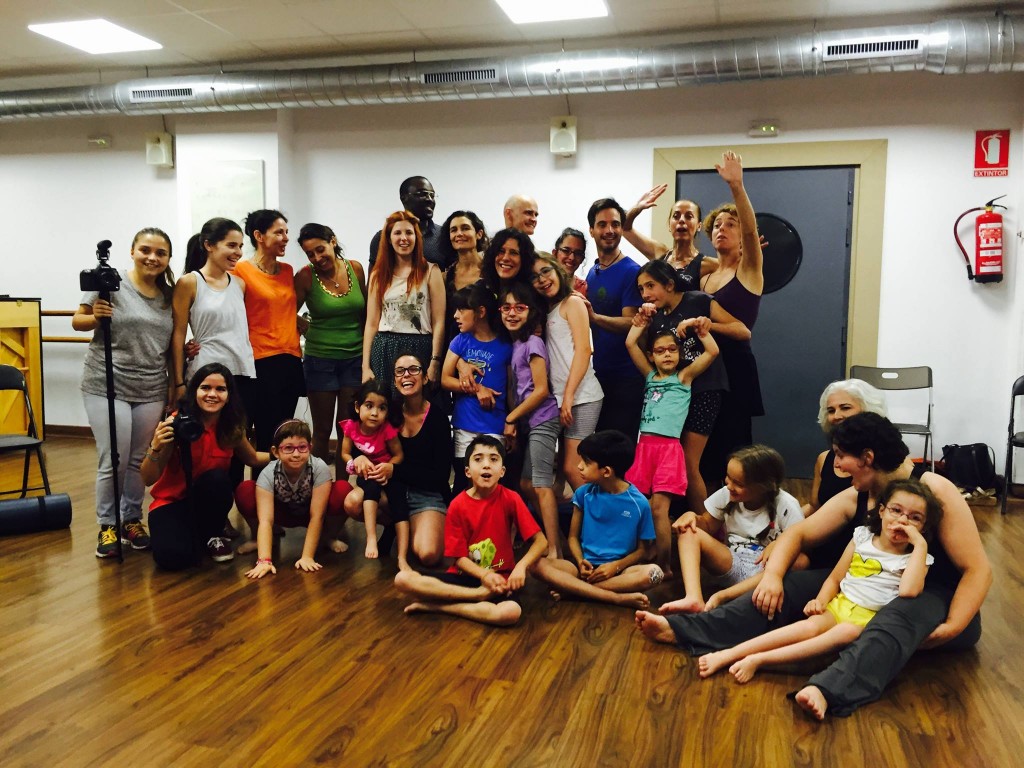 Our wonderful new community of choreographers/dancers/scientists